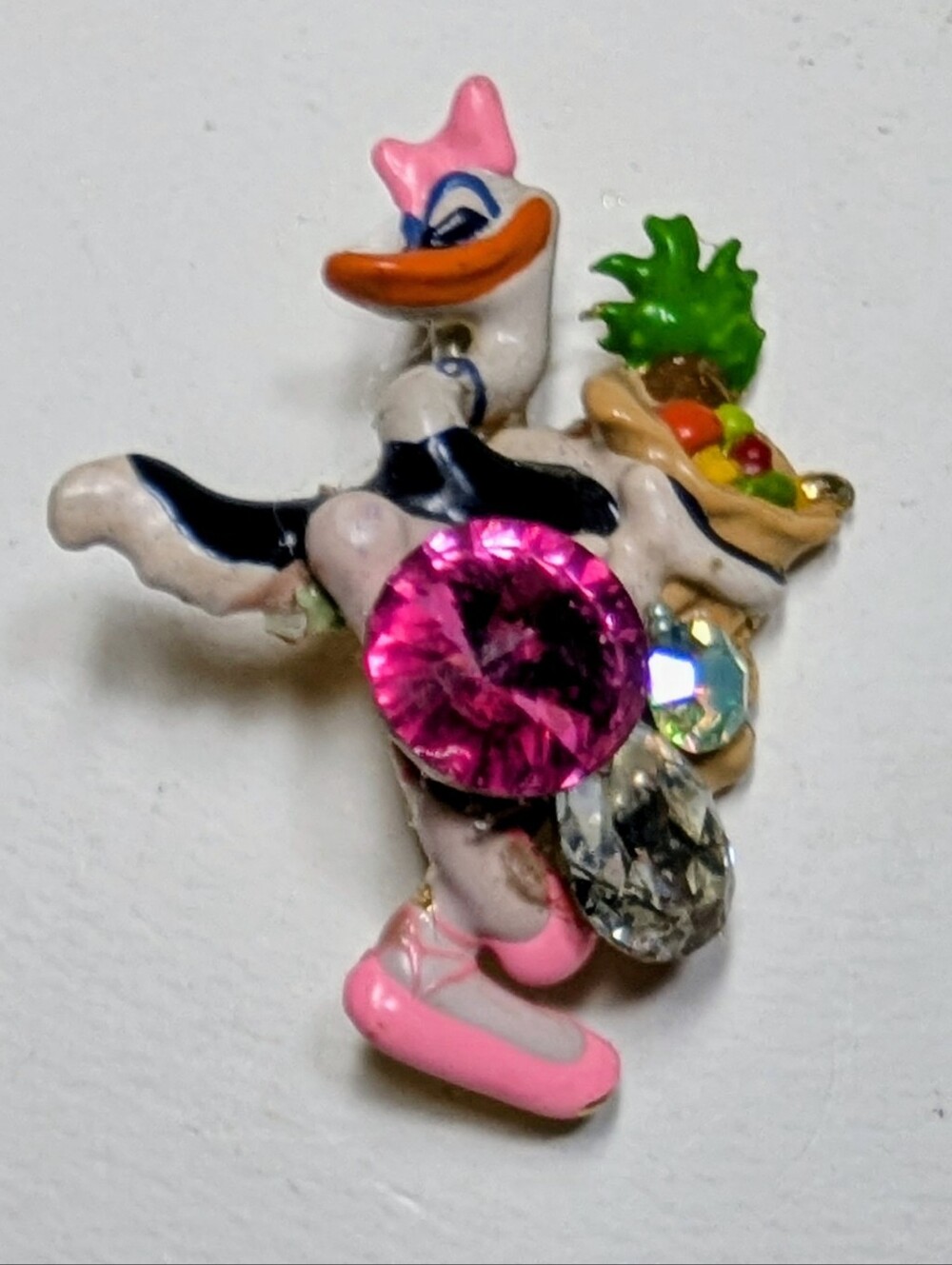 Wendy Gell Disney Fantasia Mademoiselle up and over brooch super rare.